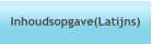 Inhoudsopgave(Latijns)