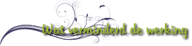 Wat verminderd de werking