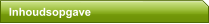 Inhoudsopgave